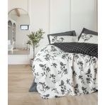 Cotton Box Balance Ranforce Tek Kişilik Nevresim Takımı Ohia Antrasit