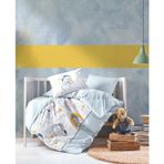 Cotton Box Bear Mavi Bebek Nevresim Takımı