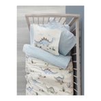 Cotton Box Bebek Nevresim Takımı Dinoro Mavi