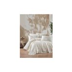 Cotton Box Chi Chi Çift Kişilik %100 Pamuk Pikeli Nevresim Takımı Elegance Krem