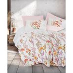 Cotton Box Çift Kişilik Nevresim Takımı Lilura Pembe - Çok Renkli - 100 x 100 cm
