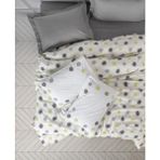 Cotton Box Çift Kişilik Pike Takımı Boony Leroy Gri - Renkli