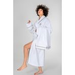 Cotton Box Classic Bornoz Seti Güher Beyaz Kadın M/L