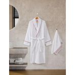 Cotton Box Classic Bornoz Seti Helya M-L Unisex