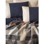 Cotton Box Comfy Clement Lacivert Pamuk Battaniyeli Çift Kişilik Nevresim Takımı