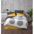 Cotton Box Dappled Modern Sarı Çift Kişilik Nevresim Takımı