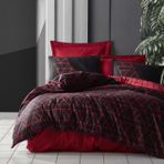 Cotton Box Dark Shadow Bordo Çift Kişilik Nevresim Takımı