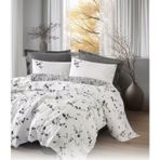 Cotton Box Dual Ranforce Çift kişilik Elaria Antrasit Nevresim Takımı 600725