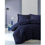 Cotton Box Elegante Lacivert Çift Kişilik Nevresim Takımı