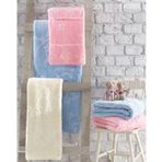 Cotton Box Emboss Pembe Bebek Battaniyesi