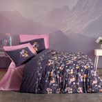 Cotton Box Feminen Alessa Pembe Çift Kişilik 200x220 cm Nevresim Takımı