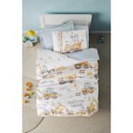 Cotton Box Junior Tek Kişilik Nevresim Takımı Buildo Mavi - 180 x 240 cm