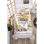 Cotton Box Junior Tek Kişilik Nevresim Takımı - Track Turkuaz Desenli 160 x 240 cm Ranforce Kumaş