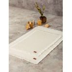 Cotton Box Krem 75x125+60x90 cm Klozet Takımı Bath Rug Set