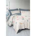 Cotton Box Maritime Çift Kişilik Nevresim Takimi Kaija Mavi - Renkli - 200 x 220 cm