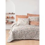 Cotton Box Minimal Çift Kişilik Complete Set Oniks Karamel Nevresim Takımı - 160 x 200 cm