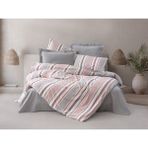 Cotton Box Natureforce İpliği Boyalı Duo Mavi 200 x 220 cm Çift Kişilik Nevresim Takımı
