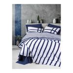 Cotton Box Nobil Ranforce Çift Kişilik Nifty Lacivert 200x220 cm Nevresim Takımı