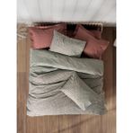 Cotton Box Petite Çift Kişilik Lastikli Çarşaflı Mote Kiremit Nevresim Takımı - 160 x 200 cm