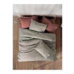 Cotton Box Petite Çift Kişilik Lastikli Çarşaflı Nevresim Takımı Mote Kiremit