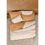 Cotton Box Petite Çift Kişilik Lastikli Çarşaflı Nevresim Takımı Posy Bej