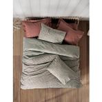 Cotton Box Petite Tek Kişilik Lastikli Çarşaflı Nevresim Takımı Mote Kiremit Çok Renkli