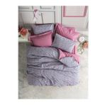 Cotton Box Petite Tek Kişilik Lastikli Çarşaflı Nevresim Takımı Penny Gül Kurusu