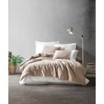 Cotton Box Plain Çift Kişilik Vizon Krem 200 x 220 cm Nevresim Takımı