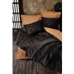 Cotton Box Plain Pamuk Dawn Bakır Battaniyeli Tek Kişilik Nevresim Takımı