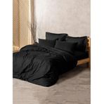 Cotton Box Plain Tek Kişilik Nevresim Takımı Siyah