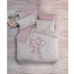 Cotton Box Puff Bellini Pembe Çift Kişilik Nevresim Takımı