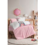 Cotton Box Punch Lucky Pembe Nakışlı Bebek Nevresim Takımı