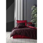 Cotton Box Ranforce Bordo Tek Kişilik Nevresim Takımı
