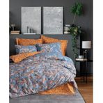 Cotton Box Ranforce Modeline Çift Kişilik Nevresim Takımı Alerka Hardal