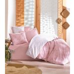 Cotton Box RNF Minimal Tek Kişilik Lastikli Çarşaf Best Pembe Nevresim Takımı