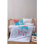 Cotton Box Sailor Mavi Bebek Nevresim Takımı Seti
