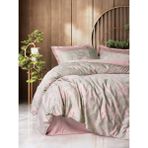 Cotton Box Saten Çift Kişilik Betula Pudra Nevresim Takımı - 200 x 220 cm