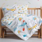 Cotton Box Sky Mavi Bebek Nevresim Takımı