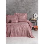 Cotton Box Smart Çift Kişilik Yatak Örtüsü Dalya Gül Kurusu - 240 x 250 cm