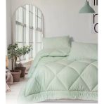 Cotton Box Softwash Çift Kişilik Yorgan Seti Adaçayı 180X200 Lastikli Çarşaf