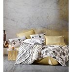 Cotton Box Stone Bej Ranforce Çift Kişilik Nevresim Takımı