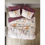 Cotton Box Tek Kişilik Complete Set Flos Bordo Nevresim Takımı - 180 x 230 cm