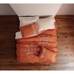 Cotton Box Tiva Bej Brode Ranforce Çift Kişilik Nevresim Takımı