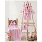 Cotton Box Unicorn Pembe Bebek Bornoz Seti