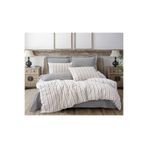 COTTON BOX UNUSGRİ-1551 Natureforce Çift Kişilik Nevresim Takımı Unus Gri,200 x 220 Gri