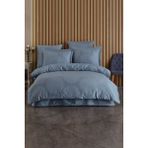 Cotton Box Varol (Family Size) Liyosel Jakar Nevresim Takımı - Nothingham Indigo - Renkli - 200 x 220 cm