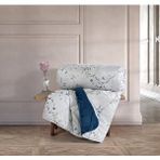 Cotton Box Velvet Çift Kişilik Yorgan Nitsa Denim 195x215 Cm Çok Renkli
