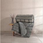 Cotton Box Velvet -Timbre Antrasit- Tek Kişilik Yorgan Çift Taraflı (155X215) - 155 x 215 cm