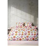 Cotton Collection Ranforce Nevresim Takımı Çiçek Bahçesi