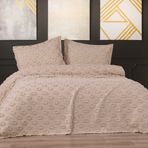 Cotton House Loretta Cappuccino Çift Kişilik Yatak Örtüsü 17400496